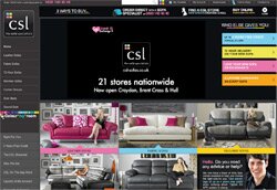 CSL sofas website